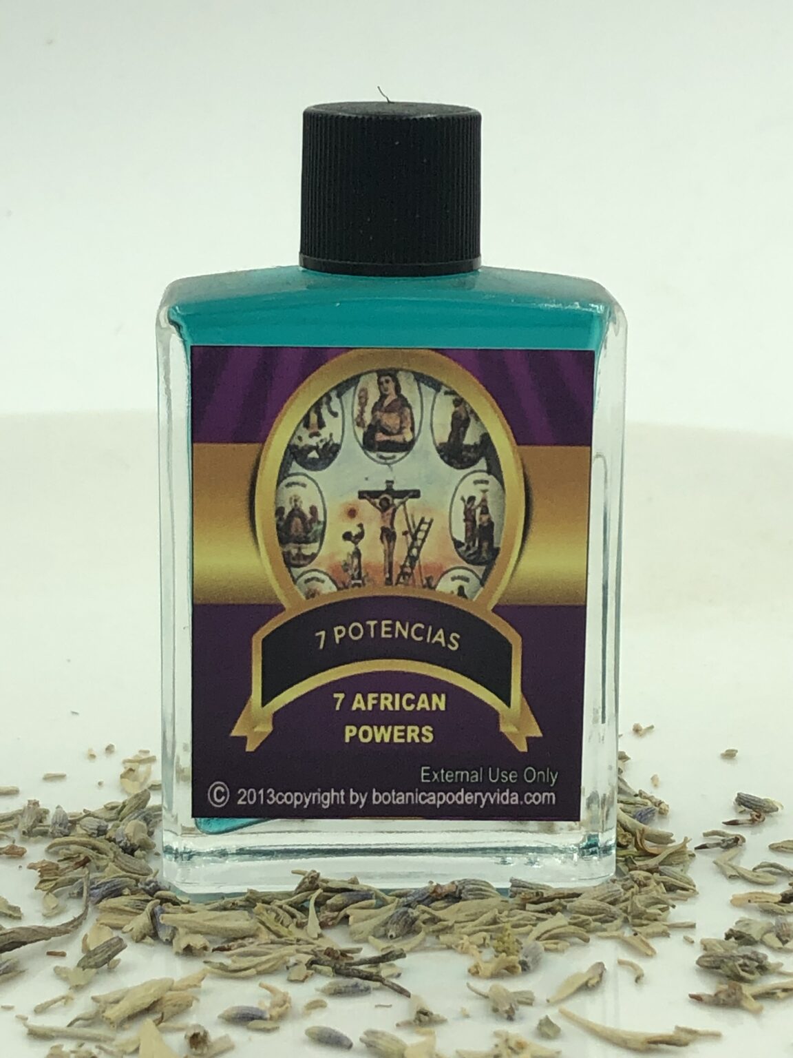7 African Powers 1 oz. Spiritual Perfume – Botánica Poder y Vida