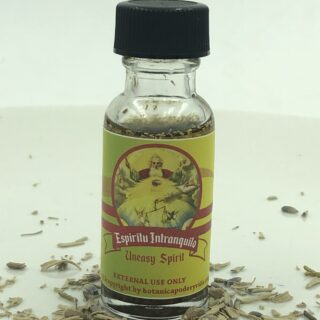 Espíritu Intranquilo 1 oz. Spiritual Oil