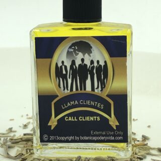 Llama Clientes 1 oz. Spiritual Perfume