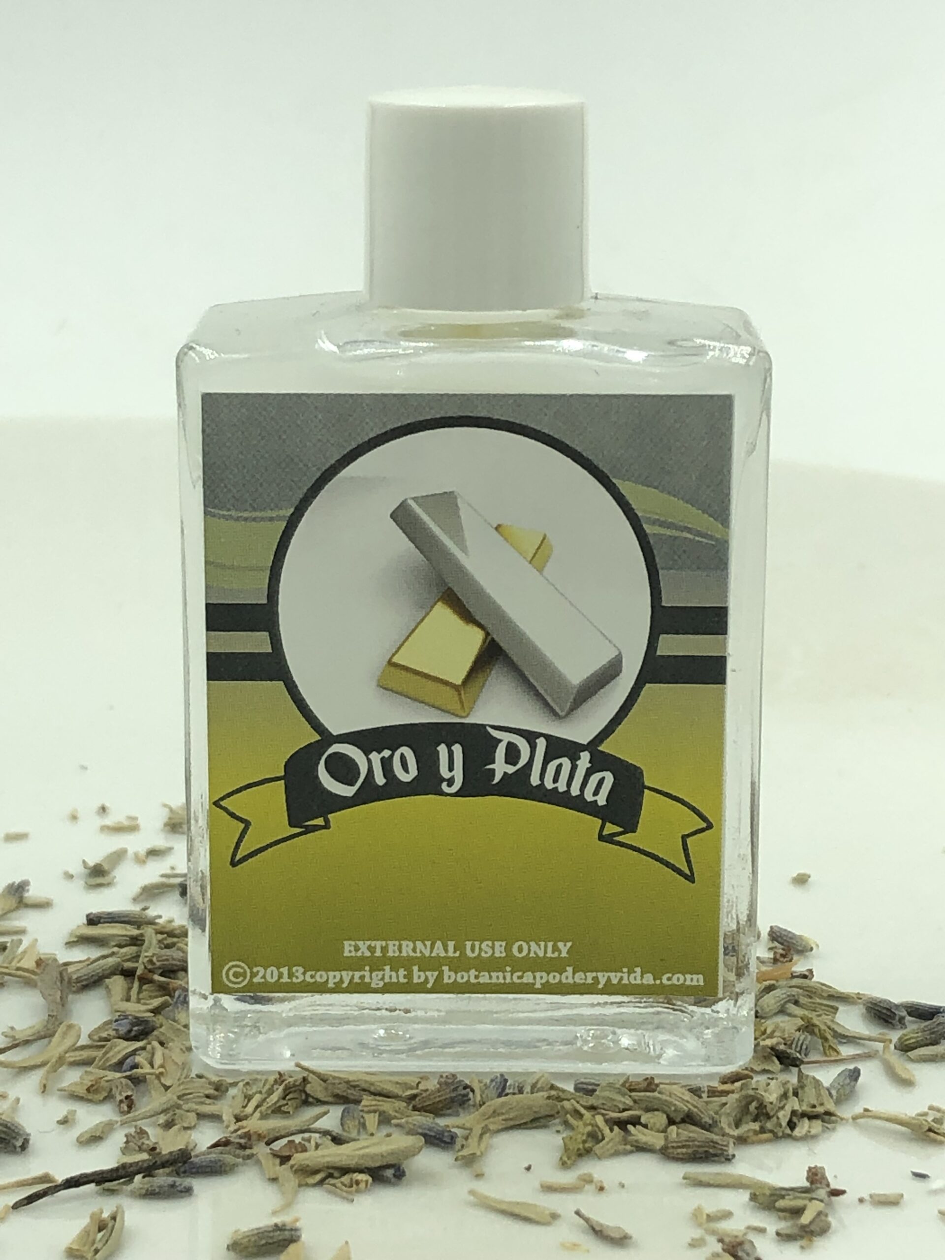 Gold & Silver 1 oz. Spiritual Perfume