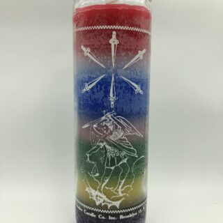 The 7 Swords of Saint Michael 7 Day Candle