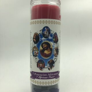 7 African Powers 7 Day Candle