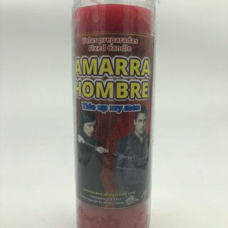 Tie Up Man <span class="notranslate"> Fixed Candle</span> / Vela Preparada