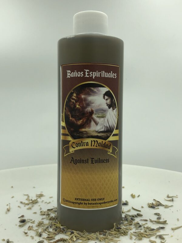 Against Wickedness 8 oz. Spiritual Bath – Botánica Poder y Vida