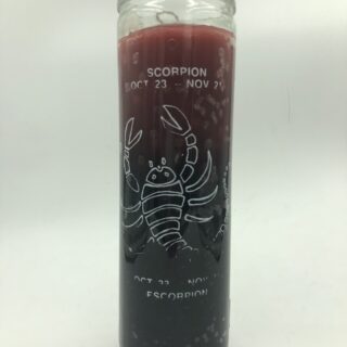 Scorpio 7 Day Candle