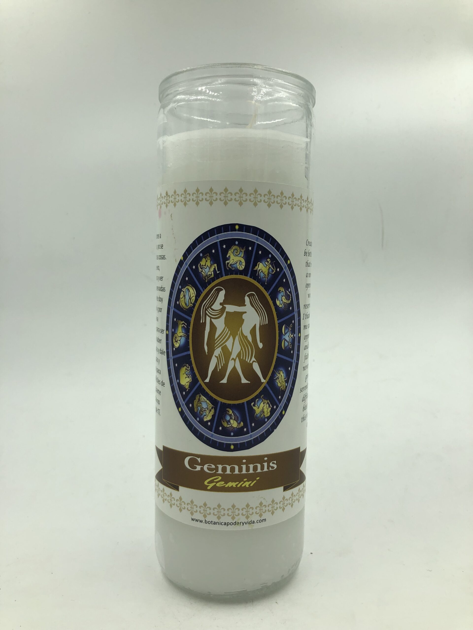 Gemini 7 Day Candle