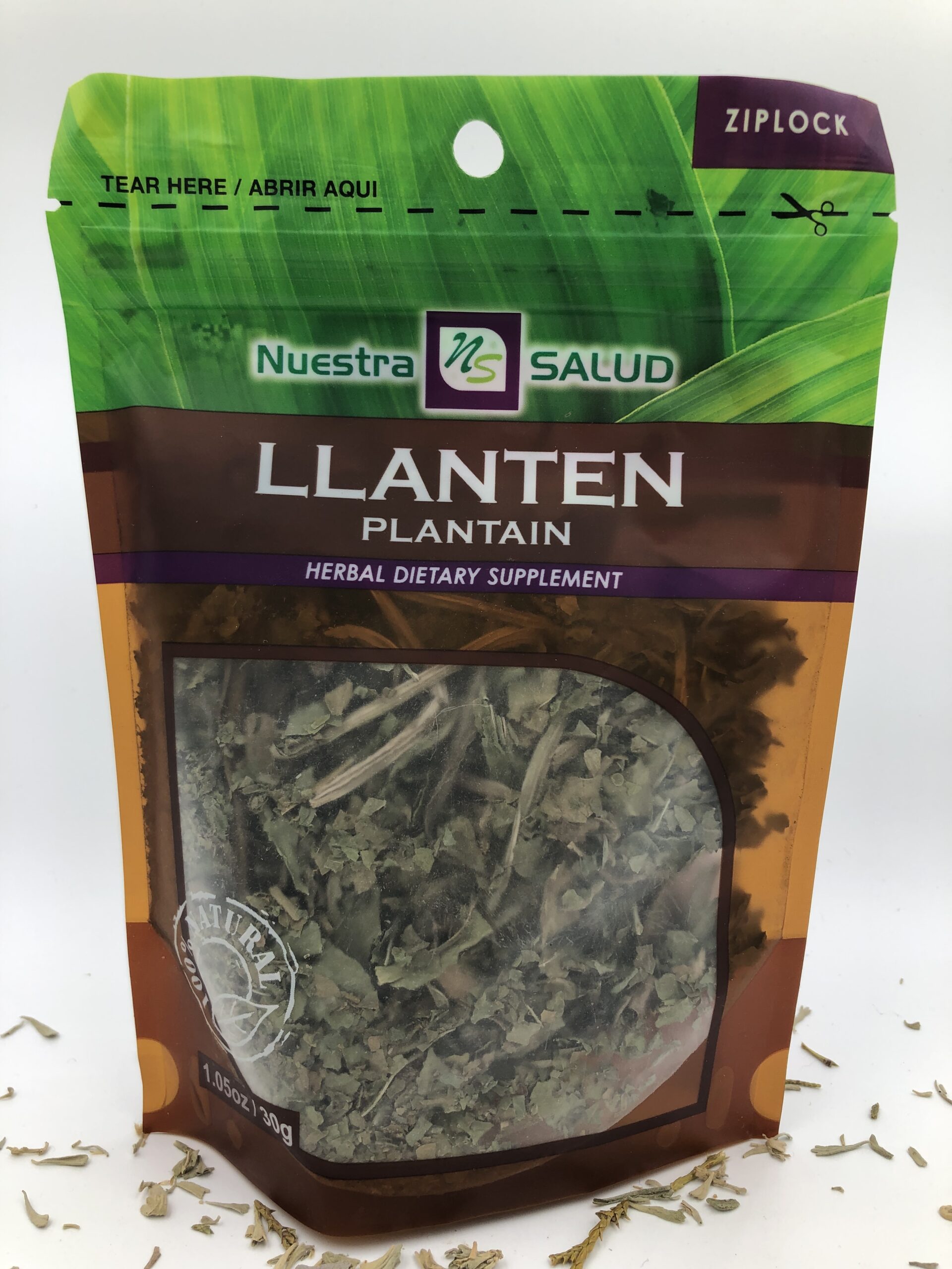 Llantén / Plantain Herbal Infusion