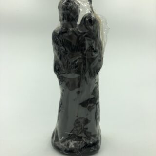 Couple Black Figure Candle