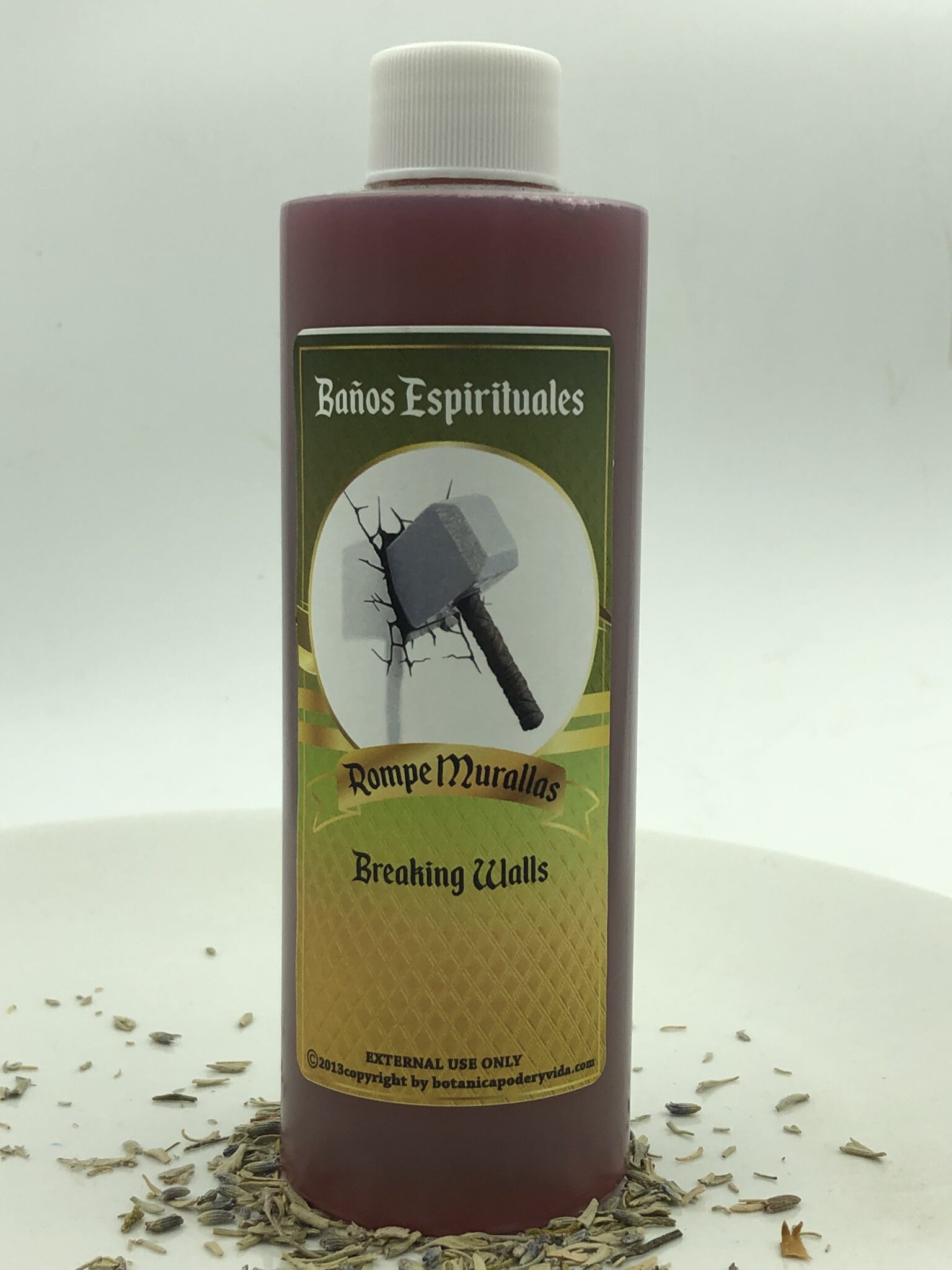 Rompe Murallas 8 oz. Spiritual Bath – Botánica Poder y Vida