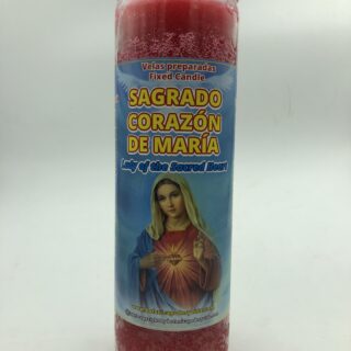 Sacred Heart of Mary 7 Day Candle