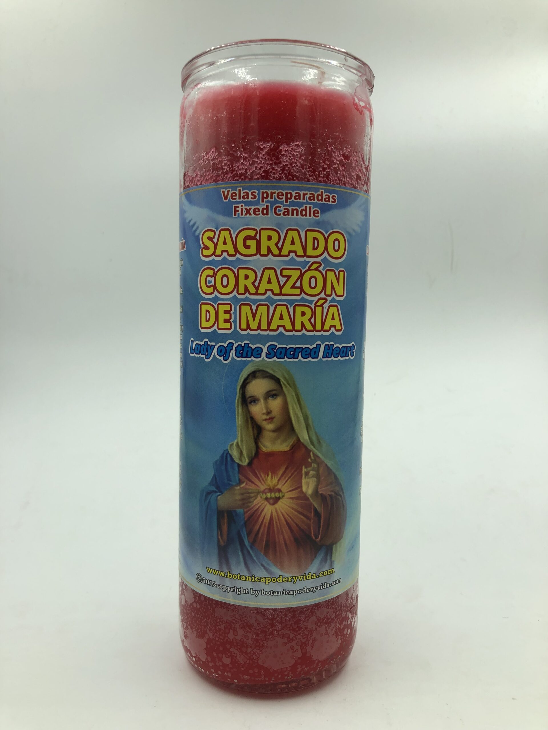 Sacred Heart of Mary 7 Day Candle