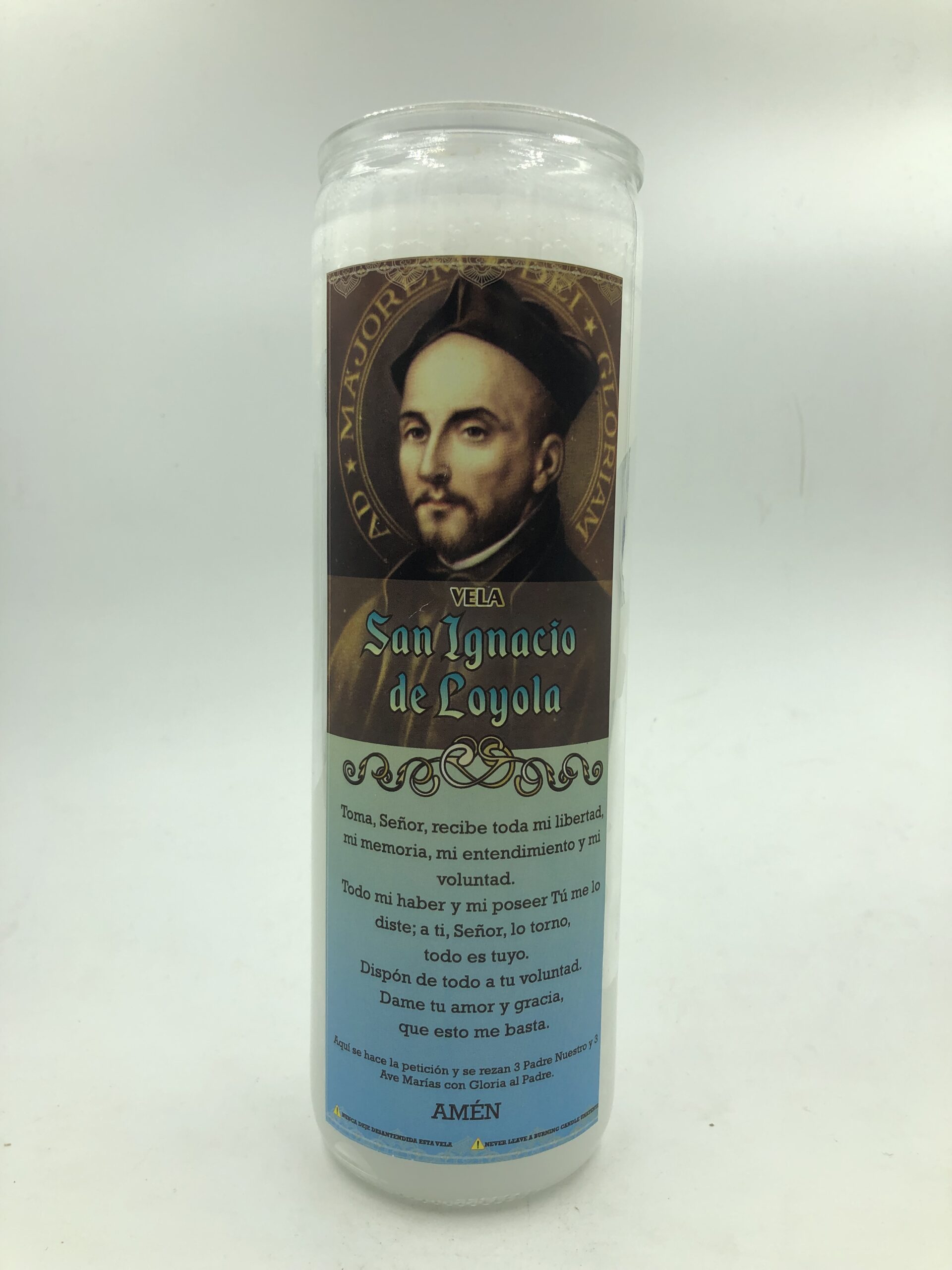 Saint Ignatius of Loyola 7 Day Candle