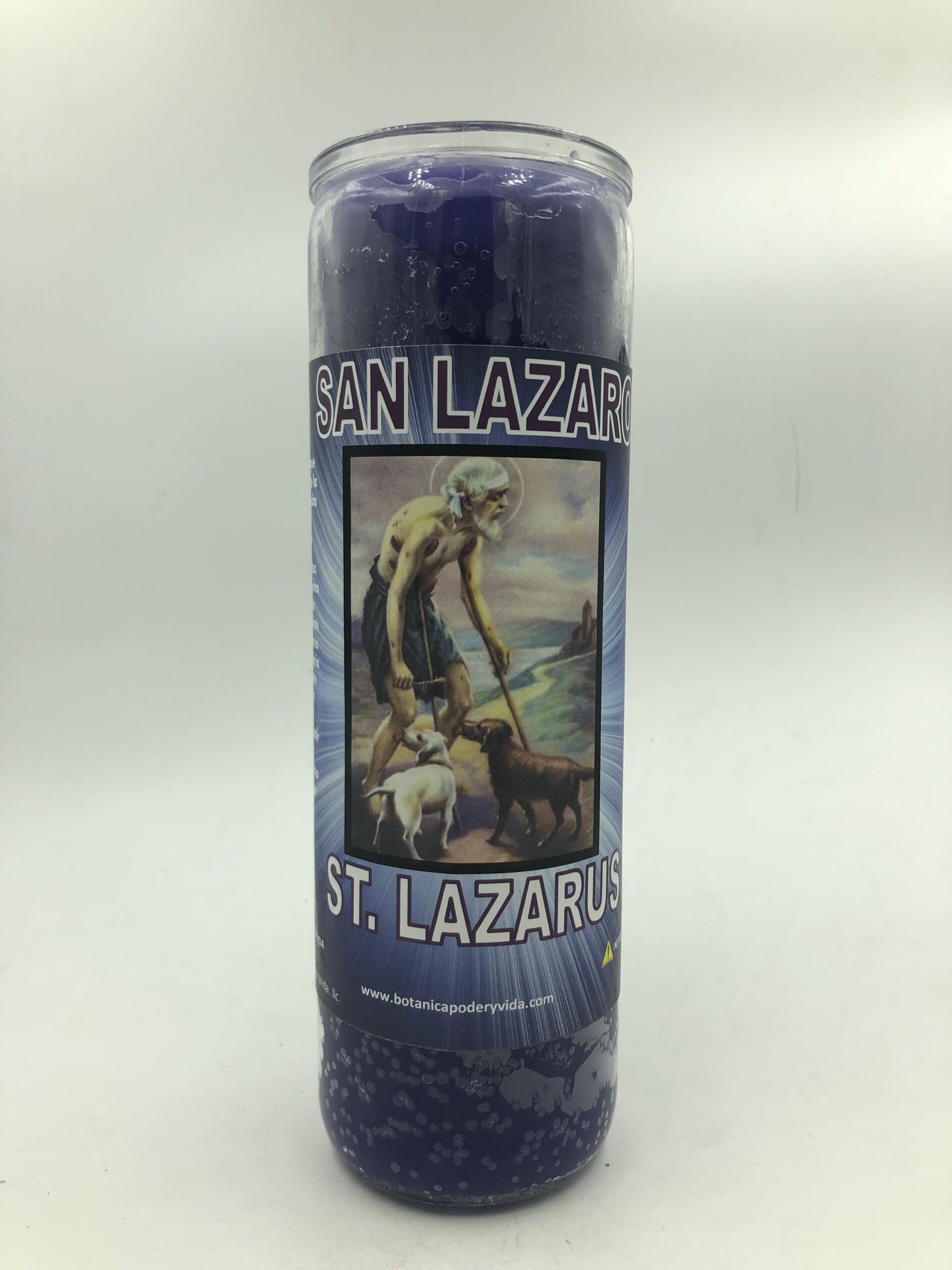 Saint Lazarus <span class="notranslate"> Fixed Candle </span> / Vela Preparada