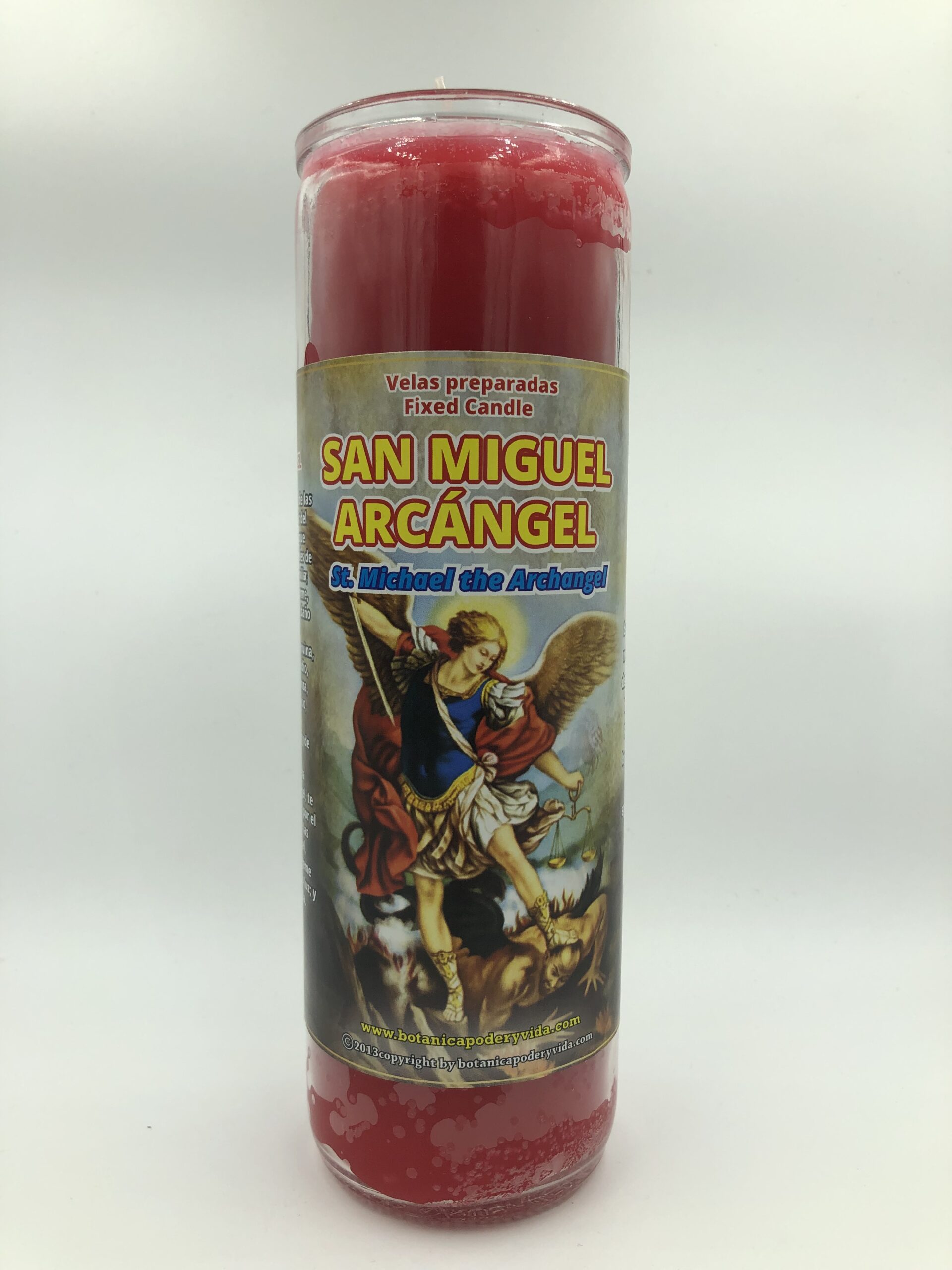Saint Michael Archangel 7 Day Candle Botánica Poder y Vida