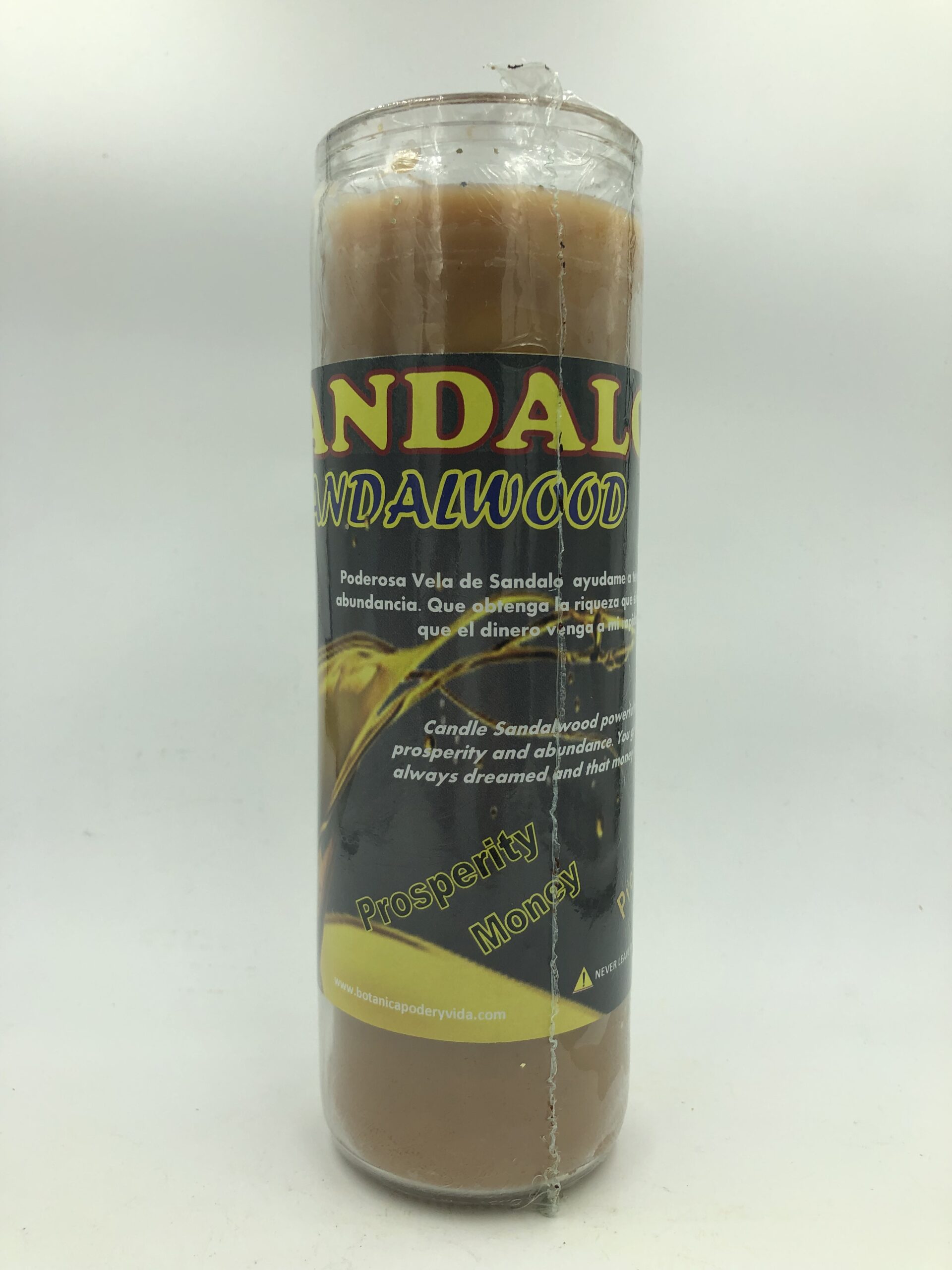 Sandalwood <span class="notranslate"> Fixed Candle </span> / Vela Preparada