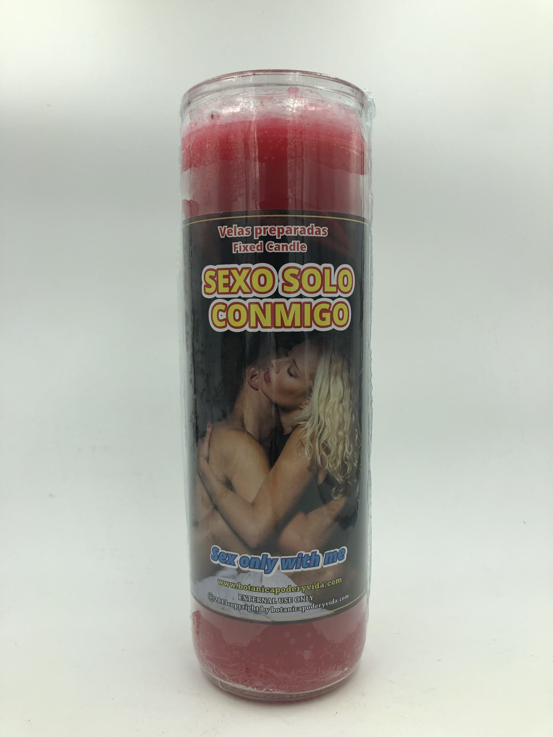 Sex Only With Me <span class="notranslate"> Fixed Candle </span> / Vela Preparada