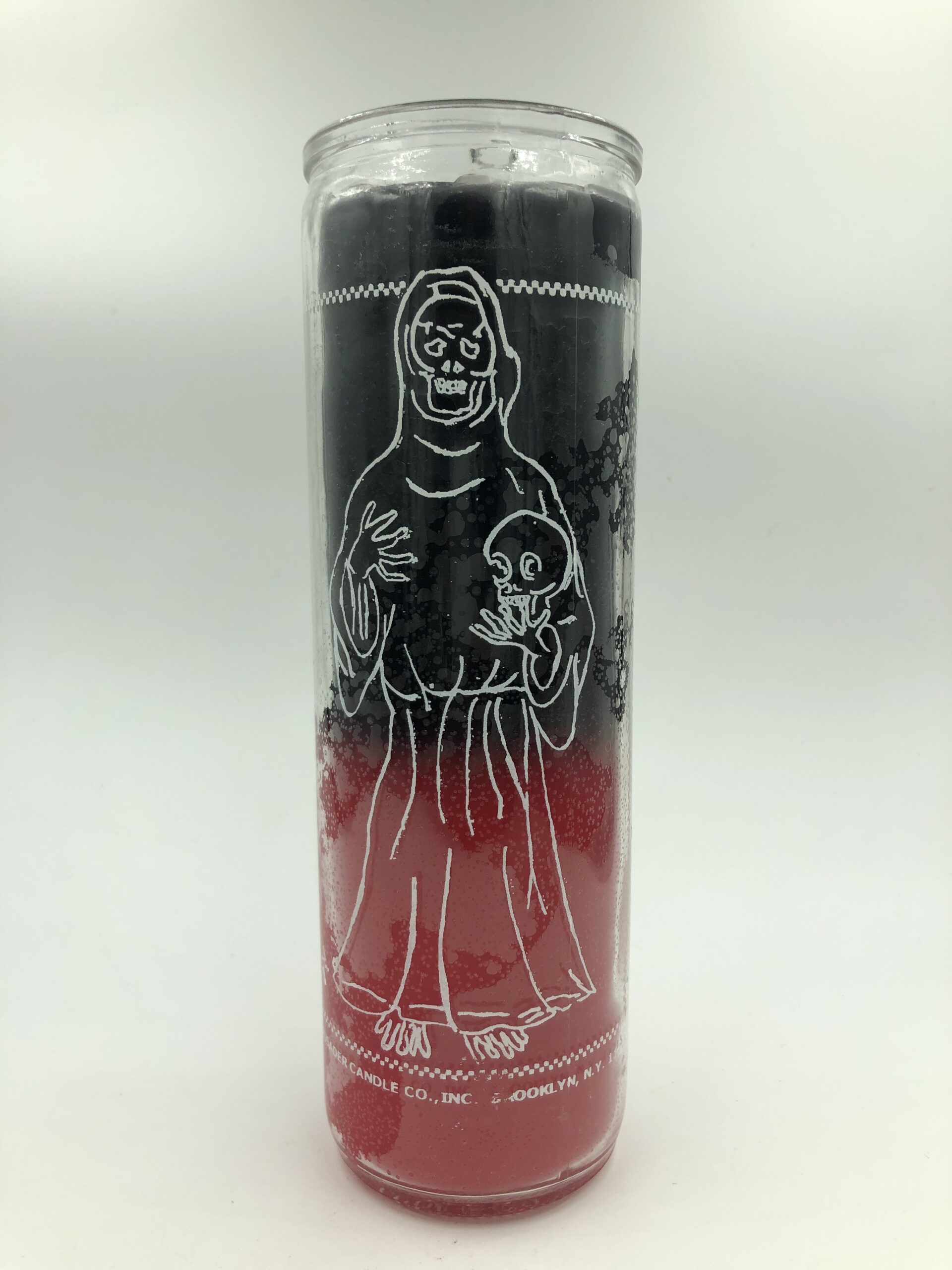 Holy Death 7 Day Candle Bicolor