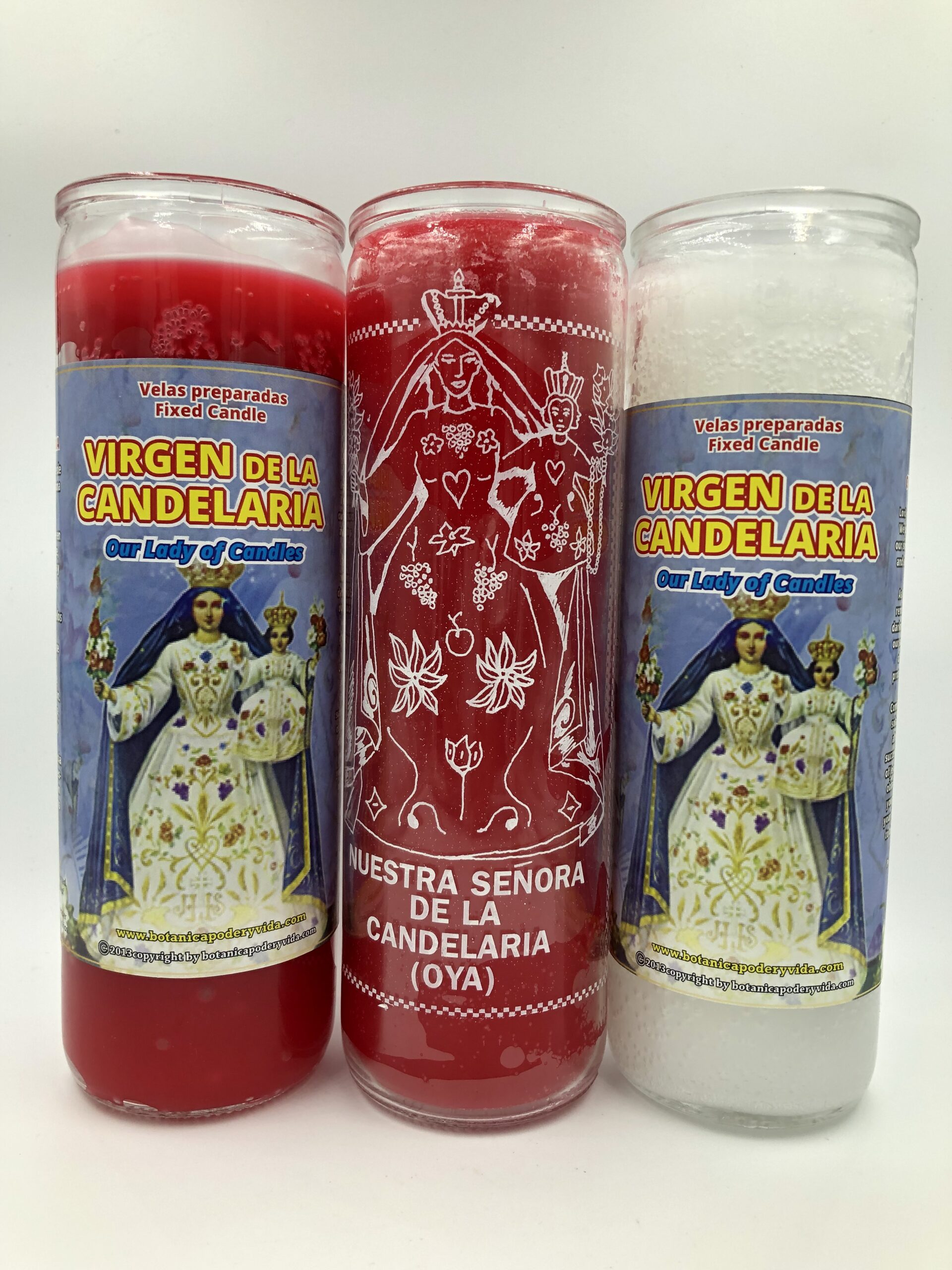 Virgin of Candelaria 7 Day Candle - Image 2