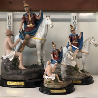 San Martin Caballero Statue