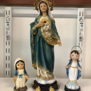 12" Sacred Heart of Mary Statue